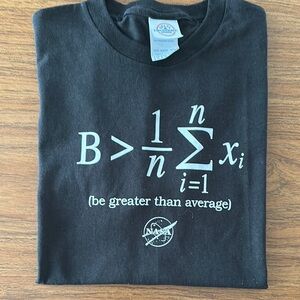 Gildan Black Mathematical Short Sleeve Tee